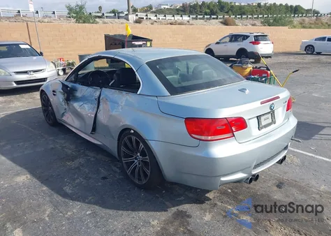 2008 BMW M3 z USA, uszkodzony, nr VIN WBSWL93508PL89649